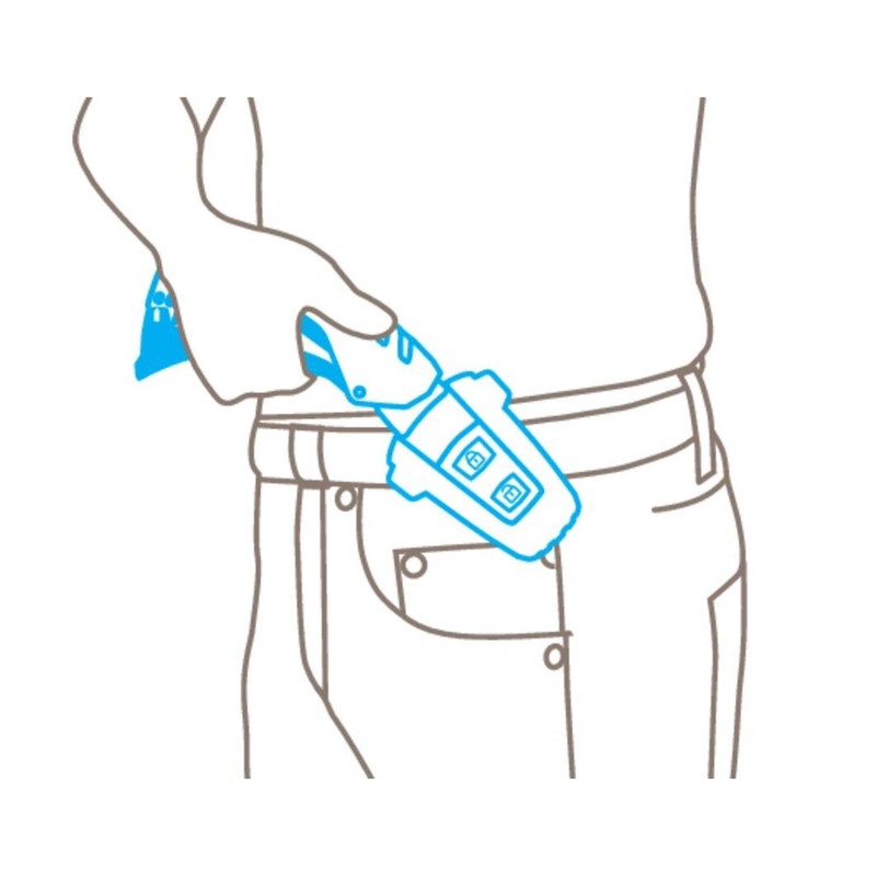 MARTOR Holster 610 XDR for SECUNORM 610 XDR - Practical