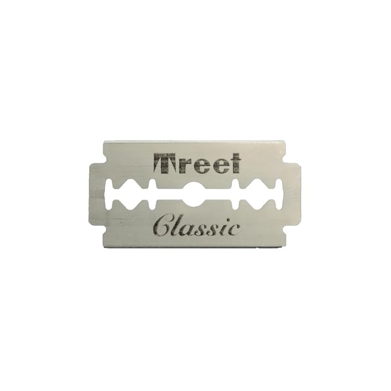 Treet Classic Treat Classic Carbon Steel Double Edge Blade, Set