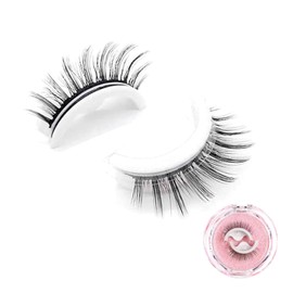 Eternal Joy Eyelashes,Eternal Joy Mart Eyelashes,Reusable Self Adhesive Eyelashes,Natural Look with Clamps，Easy to Wear and Remove(Long)