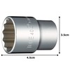 Tone Socket (12 Angles) 4D-25 Insertion Angle 1/2 inch (12.7