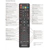 Tavice ATV50UHD Remote Control Replacement for Bauhn Linsar TV ATV55FHDED