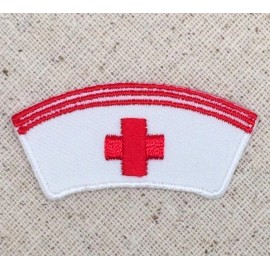 Wholesale Applique Nurse Cap/Hat Medical Iron on Patch