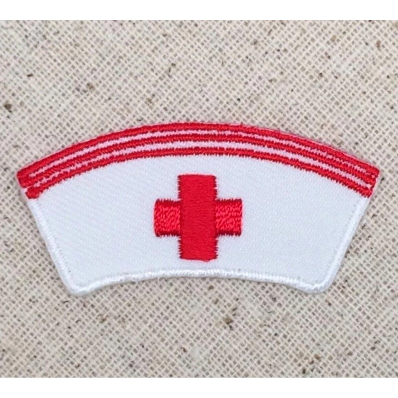 Wholesale Applique Nurse Cap/Hat Medical Iron on Patch