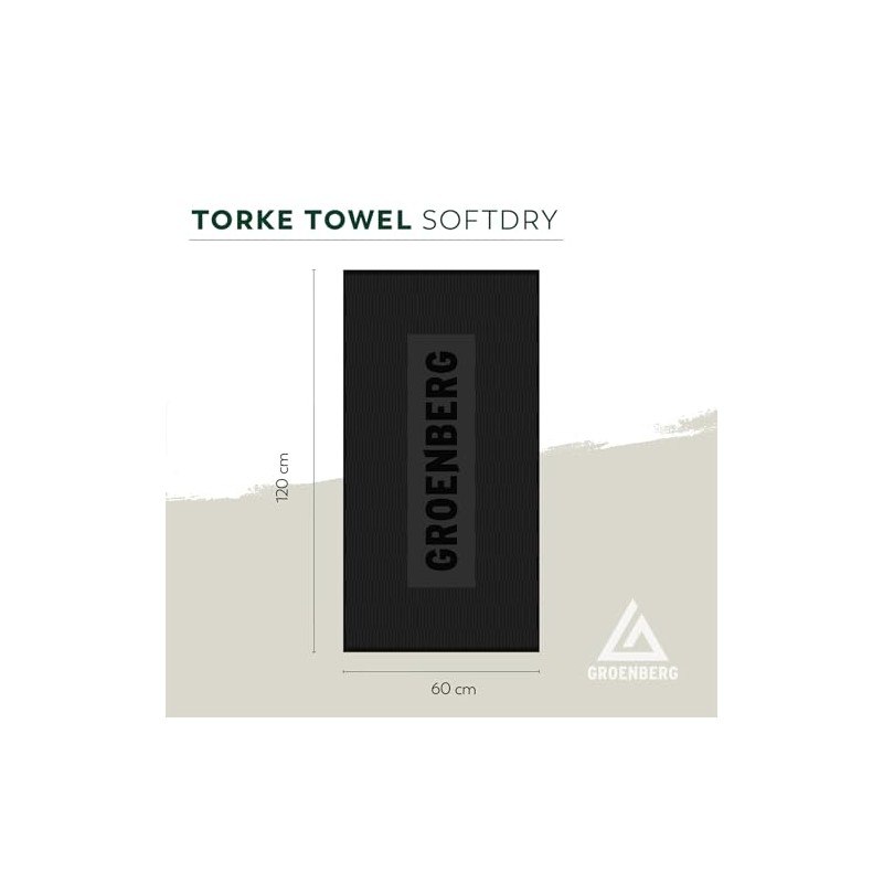 GROENBERG Torke Camping Towel Soft Dry Beach Travel Bath Towel