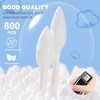 Pointed Tip Cotton Swabs, 800 Count Double Precision Tips with