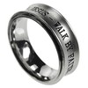 K20 2 Corinthians 5:7 Spinner Ring Jesus Walk by Faith
