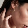 SANDRA REDD Gold Hoop Earrings 14K Gold Earrings for Women