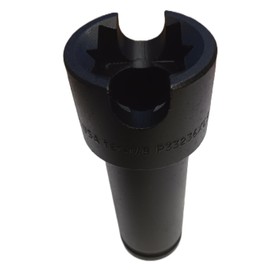 White USA Lineman Socket 1/2" Drive X 1" 4PT X 1-1/8" 4PT X 11/16" Slot X 5" O.A.L.