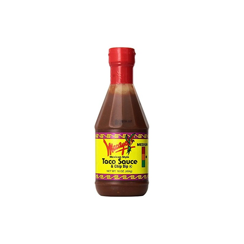 Macayos Mexican Style Taco Sauce & Chip Dip 16oz -