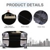 ANNA QUEEN Retro Cassette Tape Luggage Cover, Vintage Music Design
