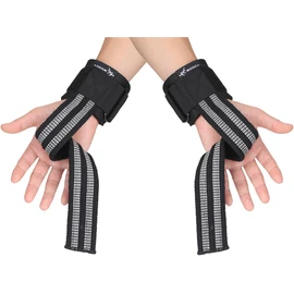 MOOCY Big Grip No-Slip Nylon Lifting Straps with DuraGrip for Weightlifting, Bodybuilding, Powerlifting, Strength Training, Deadlifts - Padded Neoprene Gym Straps(Pair)