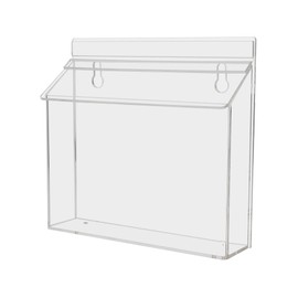 Marketing Holders Outdoor Literature Display Box Realtor Holder Postcard Wall Display 8.5"w x 5.5"h Lot of 1