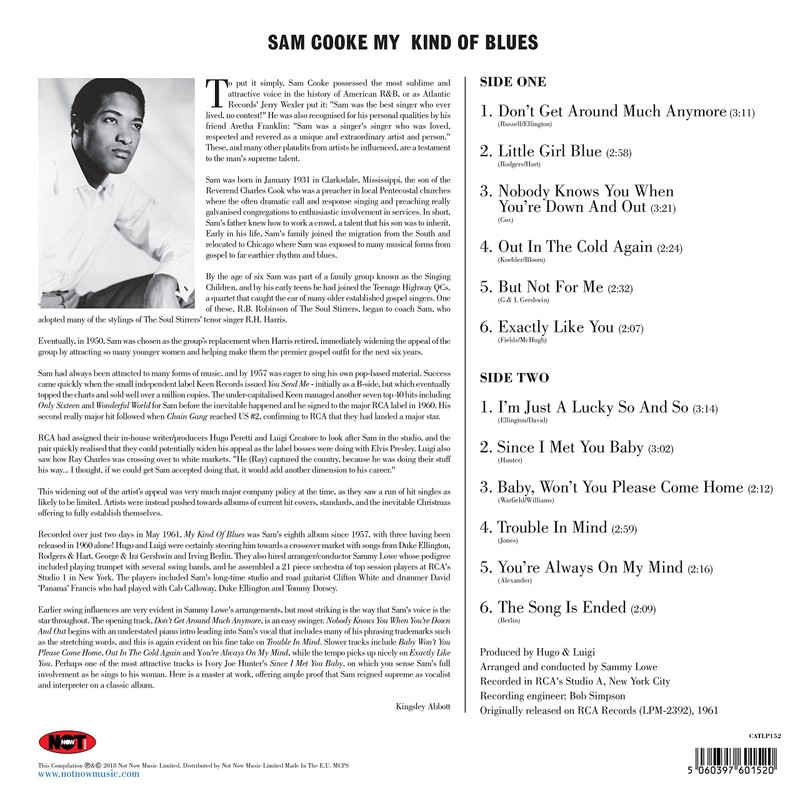 Sam Cooke My Kind Of Blues