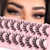 Sixstarhair Cat Eye False Eyelashes Artificial Natural Look Russian Strip