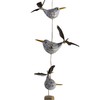 ART-CRAFT Seagull Wind Chime with Feather Propeller with 3 Decorative