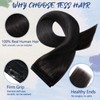 TESS Clip In Hair Extension,Hair Extensions Real Human Hair One