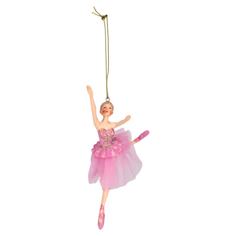 Ballerina Ornaments, 3 Assorted