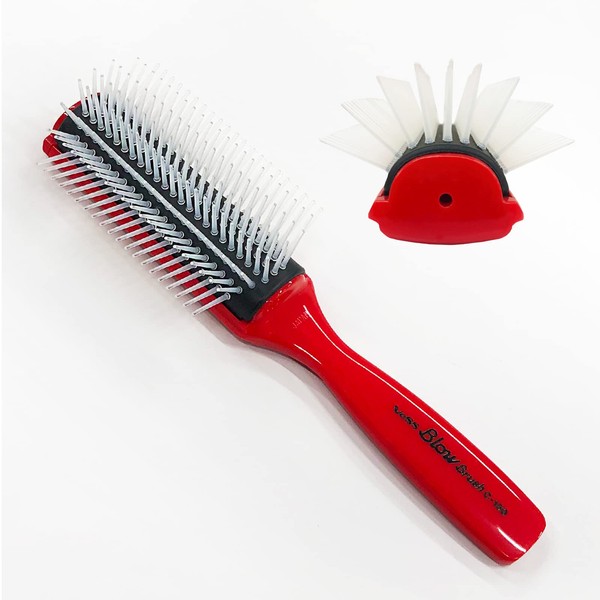 VeSS Blow Brush C-150 Red Hair Brush 1 Piece