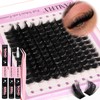 zanlufly Lash Clusters KIt D Curly Lash Extension Kit Volume