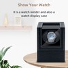 Mcbazel Watch Winder for Automatic Watches, Watch Winder Box PU