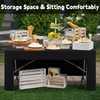 TC LUDUAN 24 x 48 inch Rectangle Fitted Open Back