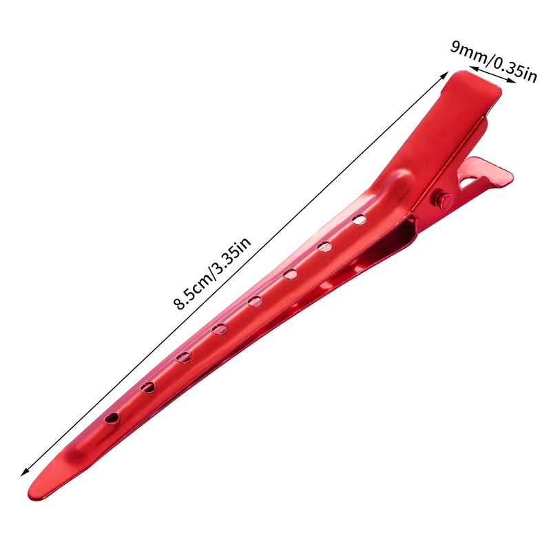 24 Packs Duck Bill Clips, Bantoye 3.35 Inches Rustproof Metal