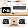 USB Rechargeable Loud Digital Kitchen Timer with Large LCD Display