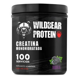 Creatina Monohidratada Sabor Moras Wild Bear de 500 g para Rendimiento Deportivo