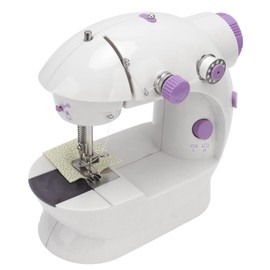 Portable Sewing Machine, Mini Sewing Machine with Handle 12 Stitches 2 Speed DIY Electric Sewing Machine for Beginners Computerized Sewing Machine Sewing Kit for Embroidery (US