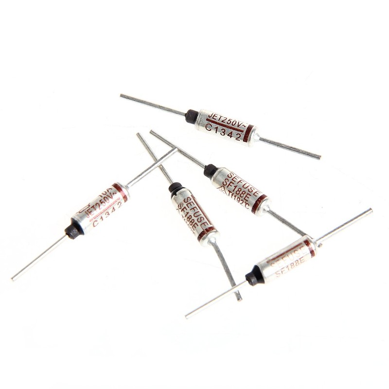 YoungerY Pack of 5 Thermal Fuse 192 Degree 250 V