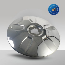 22.5" Aerodynamic Aero Wheel Covers & Latch for Semi Truck/Trailer | Twist & Lock, Black ABS Plastic, Universal Fit | 1 Rear Wheel Cover & 1 Latch Set