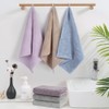 SUNLAND Microfiber Face Makeup Remover Cloth Reusable Facial Cleansing Towel