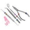 Silicone Color Bands for Instruments Identification Sold in Packs of