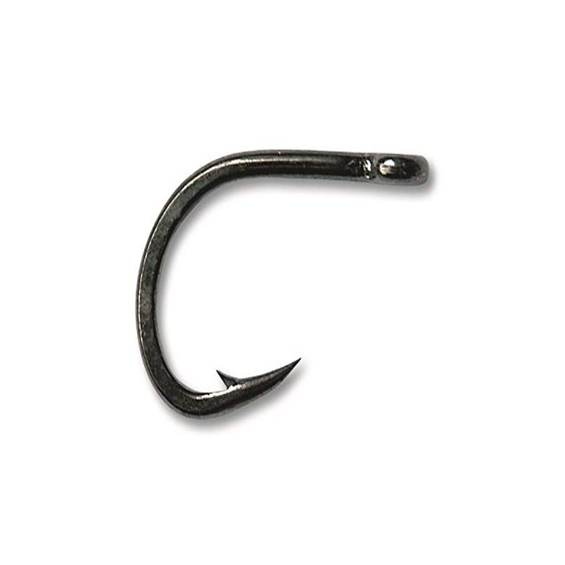 Hoodlum 4X Strong Live Bait, Forged - Black Nickel 6/0