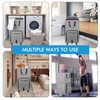 Laundry Hamper with Wheels, Bukere Large Rolling Laundry Basket with