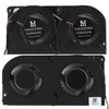 YAEHUYING New CPU+GPU+Dual Fans Cooling Fan for Razer RZ09-0287 RZ09-0287X