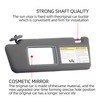 Dasbecan Left Driver Side Sun Visor Compatible with Toyota Tacoma