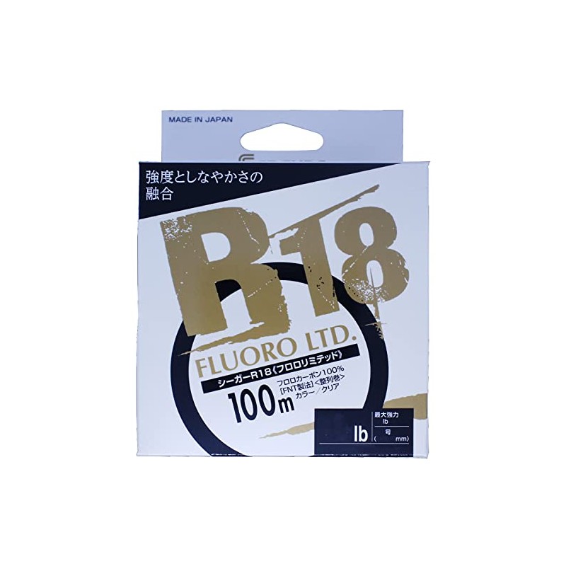KUREHA SEAGER R18 FLUORO LIMITED 100m 7lb