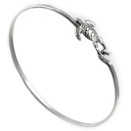 Cape Cod Jewelry-CCJ Sea Turtle Bracelet - Latch Cuff