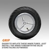110/50-6.5” Mini Bike Wheel Rear Tire, Rubber Wheel Tire and