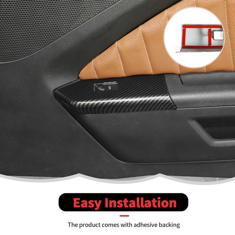 RT-TCZ Window Lift Switch Panel Cover Trim Decoration Interior Accessories