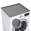 Silicone Washing Machine Cover Mat Waterproof Washer Dryer Top Protector