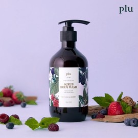 Ploo Perfumed Spa Scrub Body Wash 500g (Rose/Berry/Soap/Woody) / 플루 퍼퓸드 스파스크럽 바디워시 500g (로즈베리솝우디)