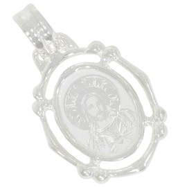 AFP AS-709 Jesus Christ Pendant 925 Sterling Silver, Sterling Silver