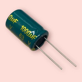 Chongx 1 PCS CHONGX Low ESR CAPACITOR 1000UF 1000MF 63V CAP (REPLACING FOR 50V 40V )