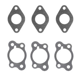 OXCANO 6 PCS Carburetor Gasket Compatible with EZGO Gas Golf Cart 295cc 350cc 4-Cycle Robin Engine Marathon Medalist TXT Freedom ST Sport ST350 MPT Workhorse 800 875 1200 Club Clays Car Shuttle Series