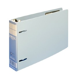 コクヨ Dリングファイル インターグレイ 2穴 B6 200枚収容 青 フ-FD428NB