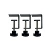 JSFURN Heavy Duty Metal C-Clamps for Woodworking, Table Saw Fence