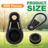 Tandefio 200 Pcs Heavy Duty Shade Cloth Clips Bulk Plastic