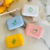 DC 귀여운 과일 렌즈케이스 [화이트 DC002883] Cute Fruit Lens Case [White DC002883]